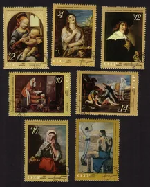 Paintings: Foreign Masters In Russian Museums: Picasso, Etc. Cplt Set of 7 Diff