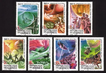Jules Verne Stories: Twenty Thousand Leagues Under The Sea, Etc. Cplt Set of 7.