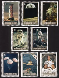 Apollo 11 Moon Landing (10th Anniversary): Neil Armstrong, Etc. Cplt Set of 8