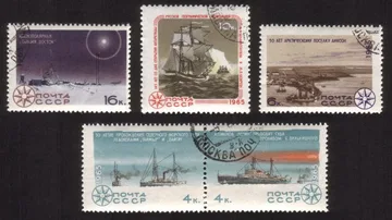 Scientific Conquests of The Arctic & Antarctic: Icebreakers, Etc. Cplt Set of 5