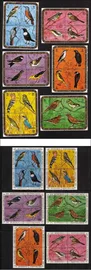 Birds: Northern Shrike, Great Reed Warbler, Etc. Complete Set of 48 Different