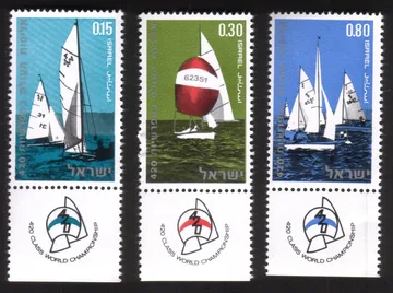 '420' Class World Sailing Championships: 420 Class Yachts Cplt Set of 3 w/TABS