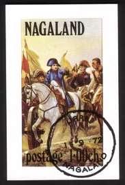 Military Troops on Horseback - Mini Souvenir Sheet
