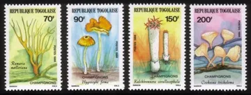Mushrooms - Complete Set of 4 Different