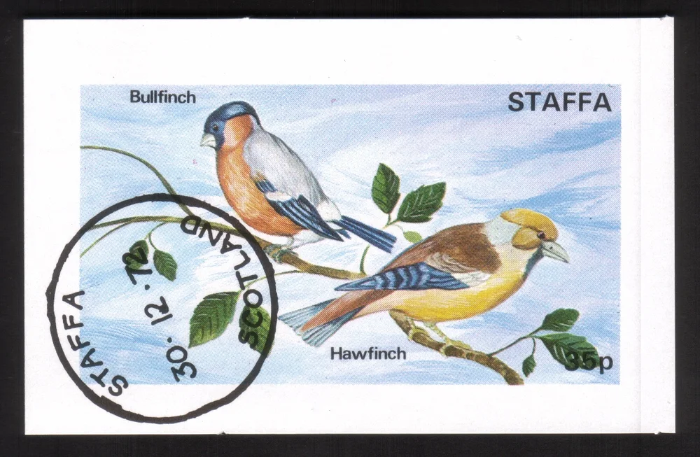 Birds: Bullfinch & Hawfinch - Mini Souvenir Sheet